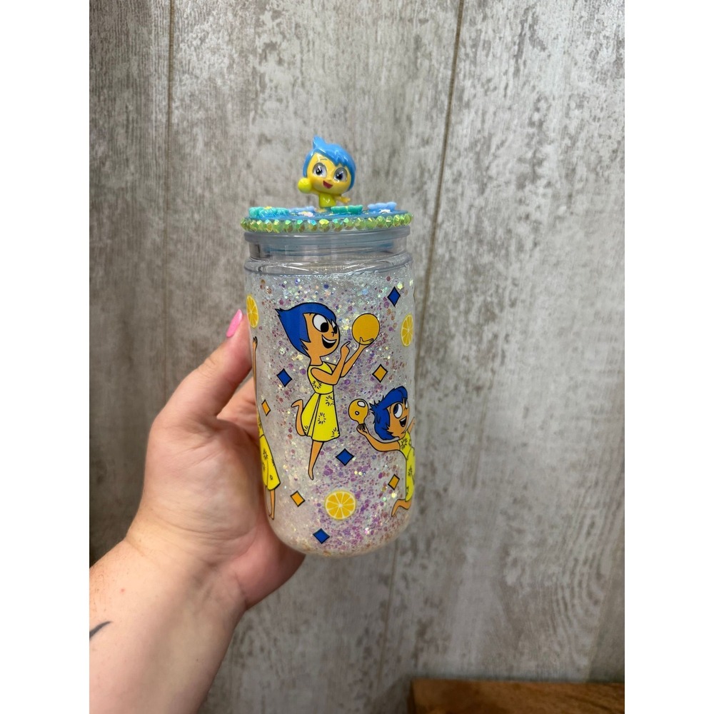 16oz Joy cup With Decorated lid